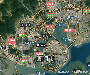 廈門市衛星地圖