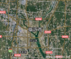 臨沂市衛星地圖