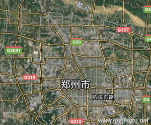 鄭州市衛星地圖