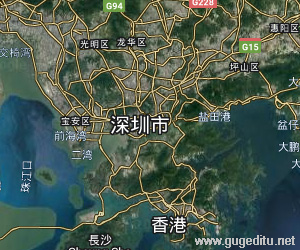 深圳市衛星地圖