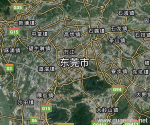 東莞市衛星地圖