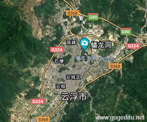 云浮市衛星地圖