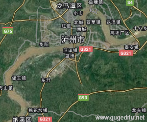 德陽市衛星地圖
