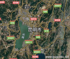 昆明市衛(wèi)星地圖