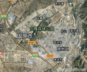 固原市衛(wèi)星地圖