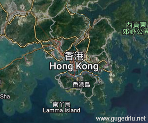 香港特別行政區衛星地圖