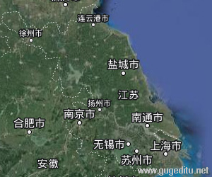 江蘇省衛星地圖