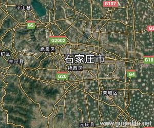 石家莊市衛星地圖
